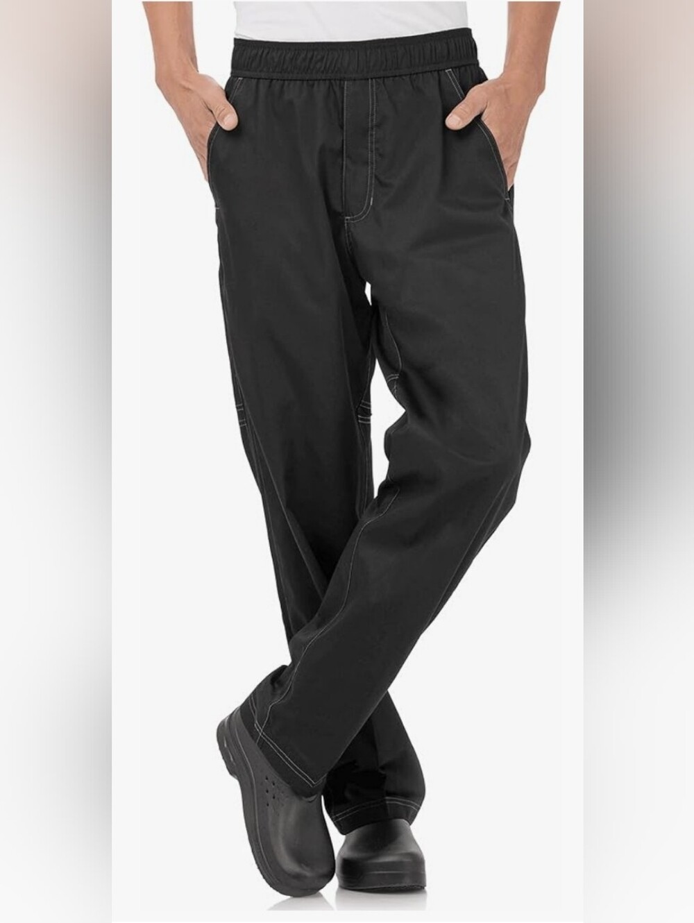 NWPT Men's CHEF WORKS Chef Pants. Lightweight & Breathable. Brand NEW